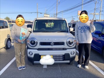 S様　ハスラーご納車でした！